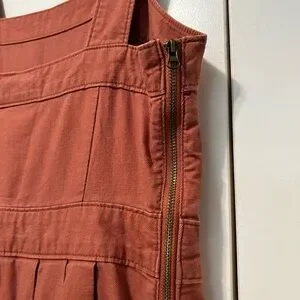 strapless open back dress SIDE TAB PLEATED DRESS  Maggy London